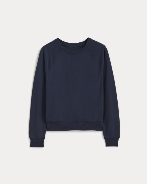 Alternative view of The Off-Duty Long-Sleeve Tee | Navy