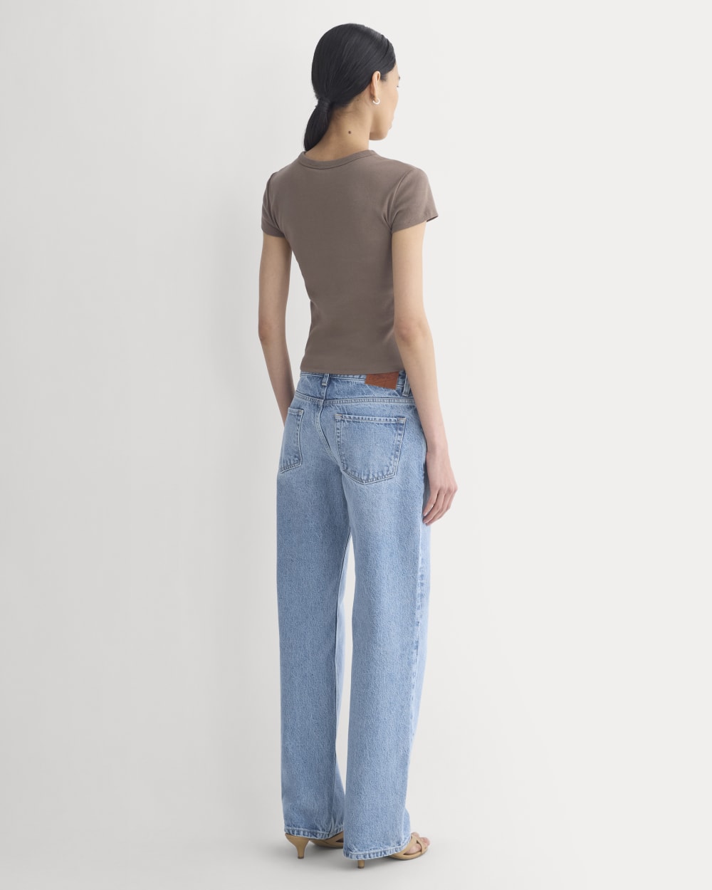 RetroSoft Cotton Crew | Deep Taupe - Image 4