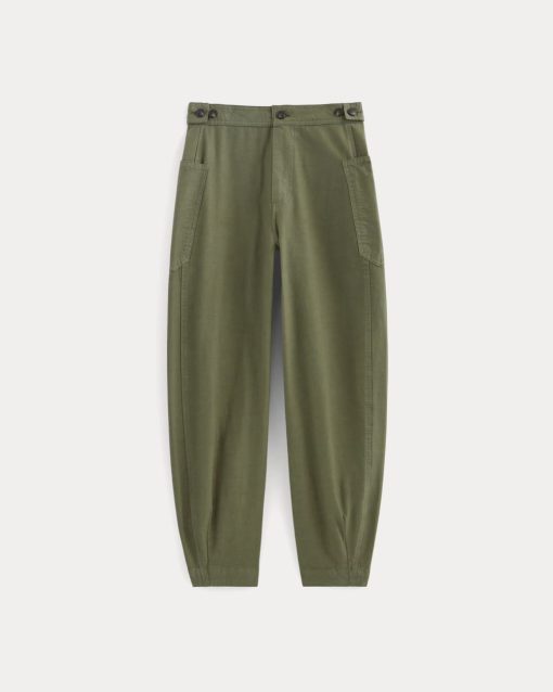 Alternative view of The Fatigue Barrel Pant | Kalamata
