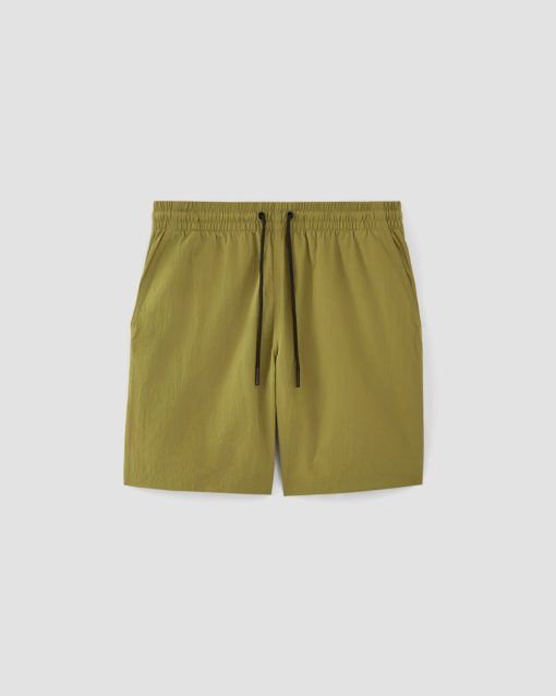 Alternative view of The ReNew Nylon Short | Moss Green