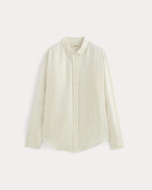 Alternative view of The Must-Have Shirt in Linen | Bone
