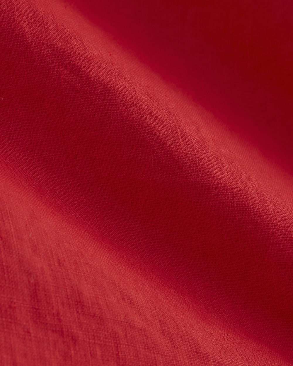 The Muscle Top in Linen | Classic Red - Image 6