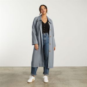 Alternative view of The Gathered Drape Trench | Smoke