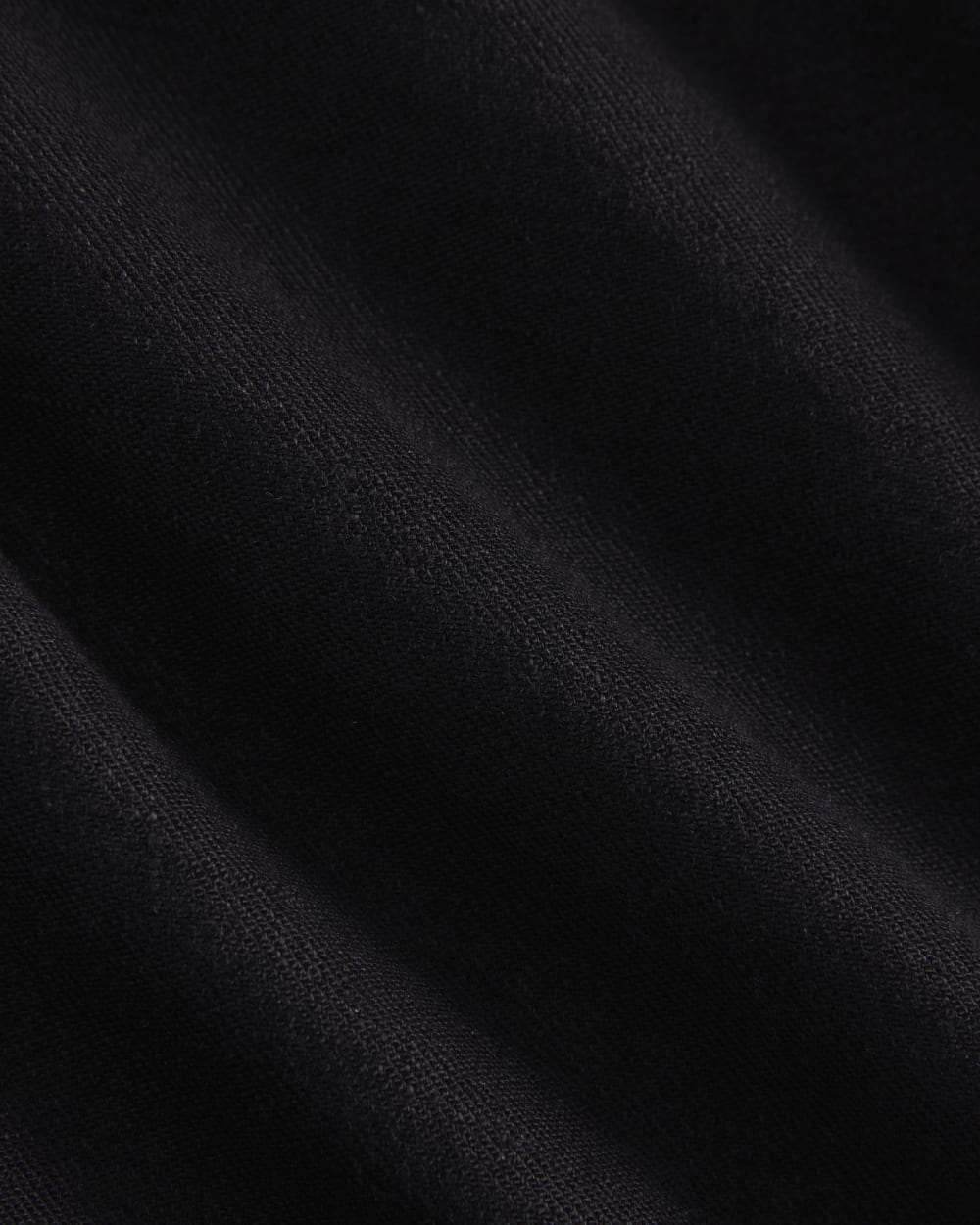 Tube Top in Stretch Linen | Black - Image 7