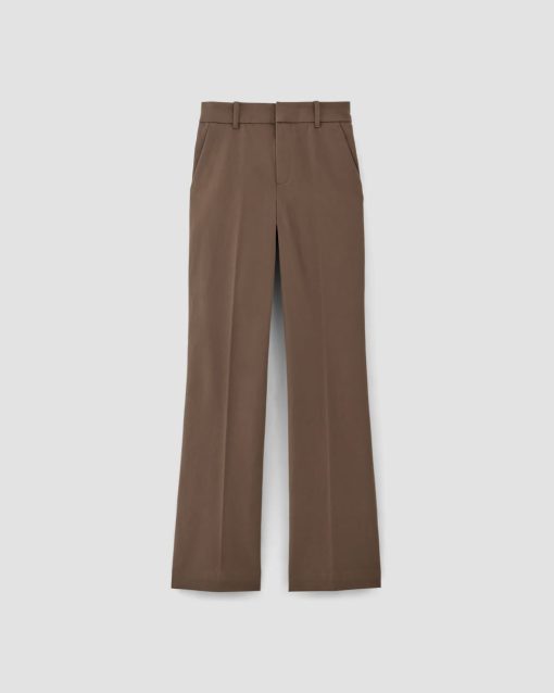 Alternative view of The Bi-Stretch Flare Pant | Cocoa