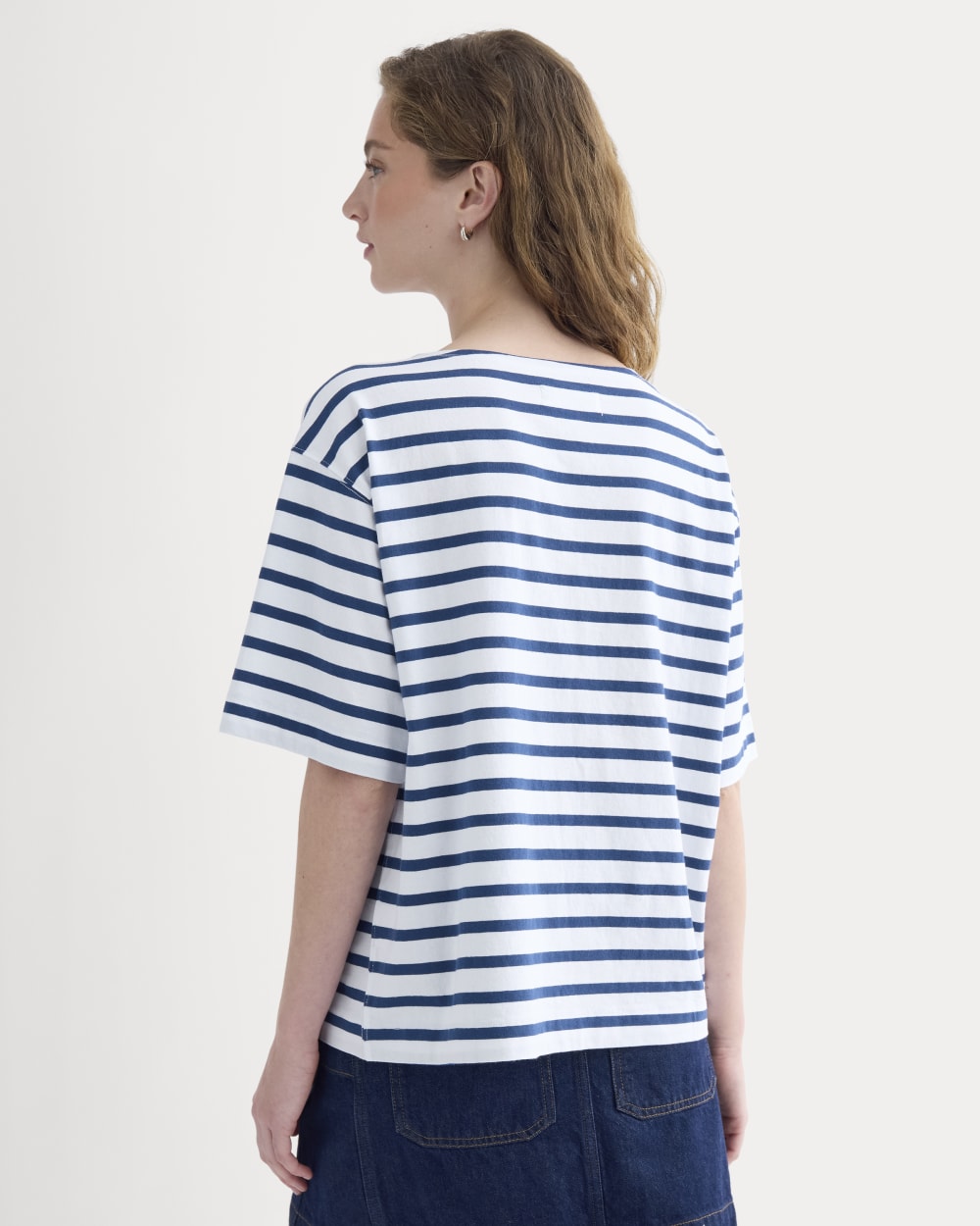 Mariner Tee | White/Estate Blue - Image 6