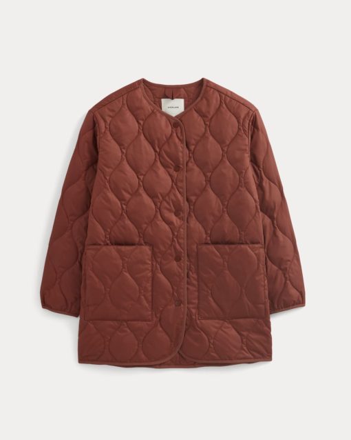 Alternative view of The Quilted Liner | Merlot