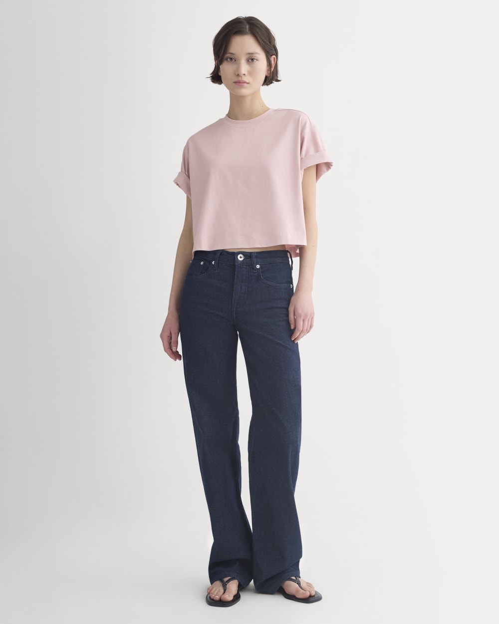 Forever Jersey Cropped Tee | Burnished Lilac - Image 3