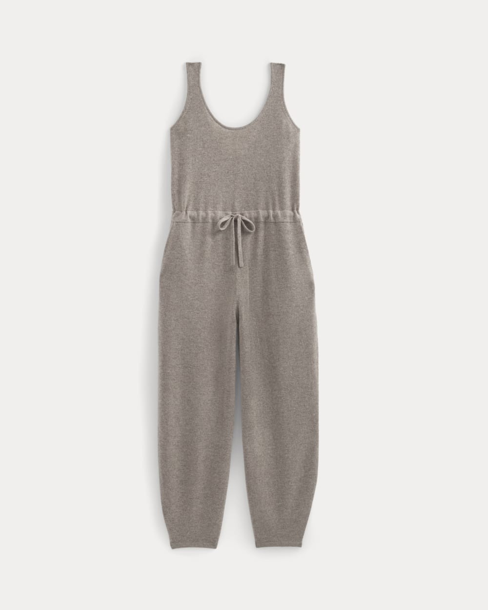 Cashmere Lounge Jumpsuit | Oatmeal - Image 2