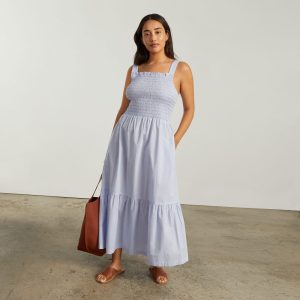 Alternative view of The Smock Dress | Bluebell Gingham