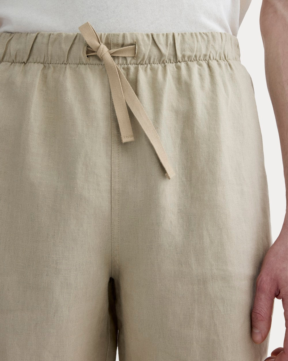The Linen Easy Short | Trench Coat Khaki - Image 4