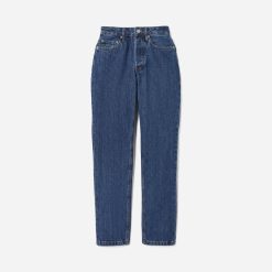 Alternative view of The '90s Cheeky Hourglass Jean | Deep Atlantic | 28.5 Inseam