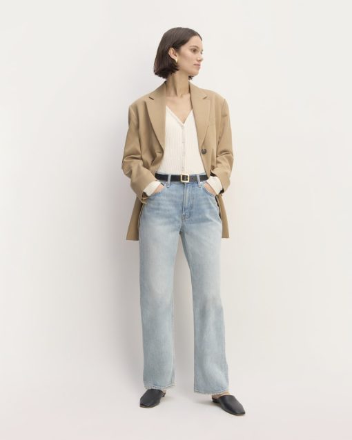 The Cheeky Straight Jean | Weathered Beach