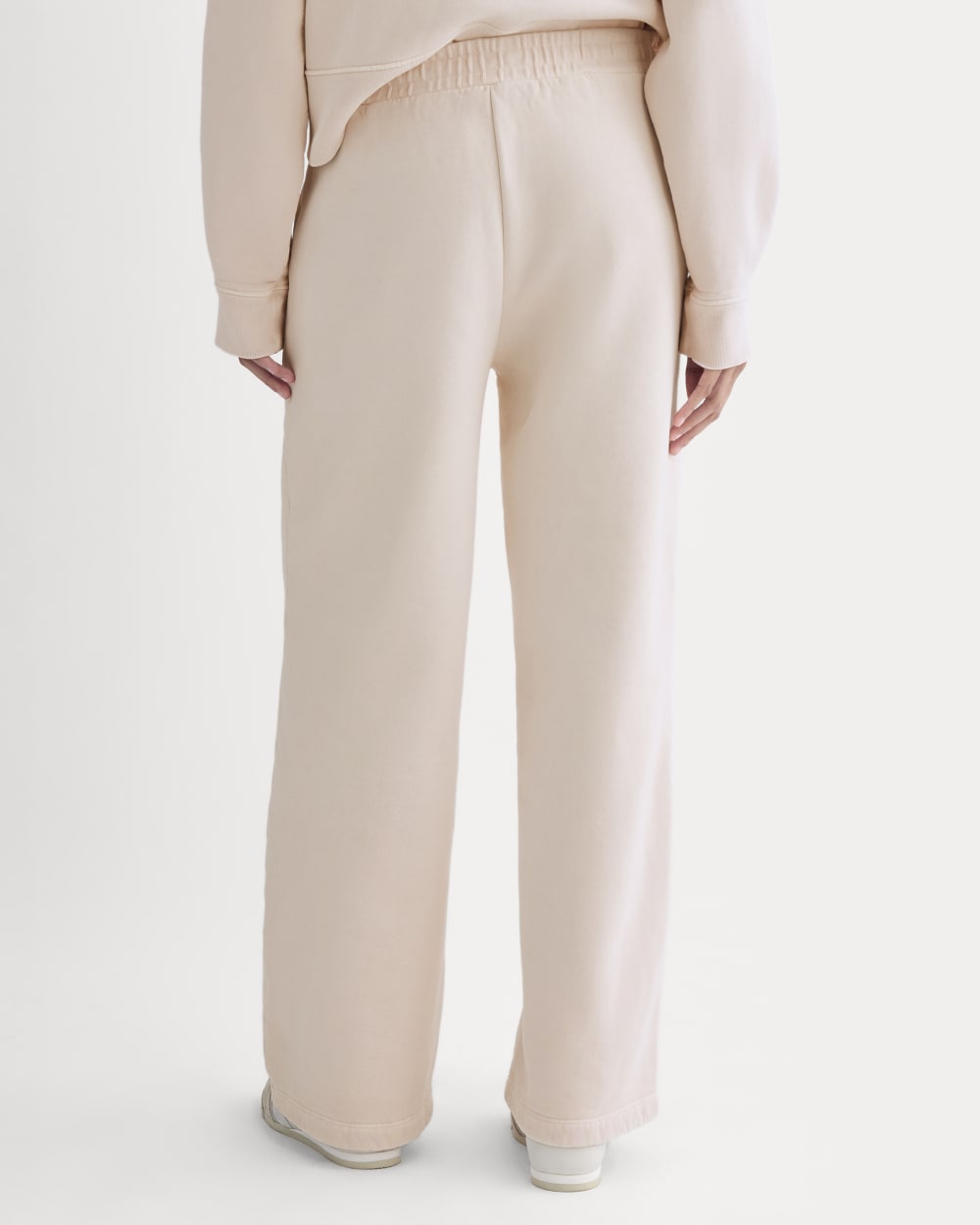Everlane x The Laufey Foundation Wide-Leg Sweatpant | Pale Peony - Image 5