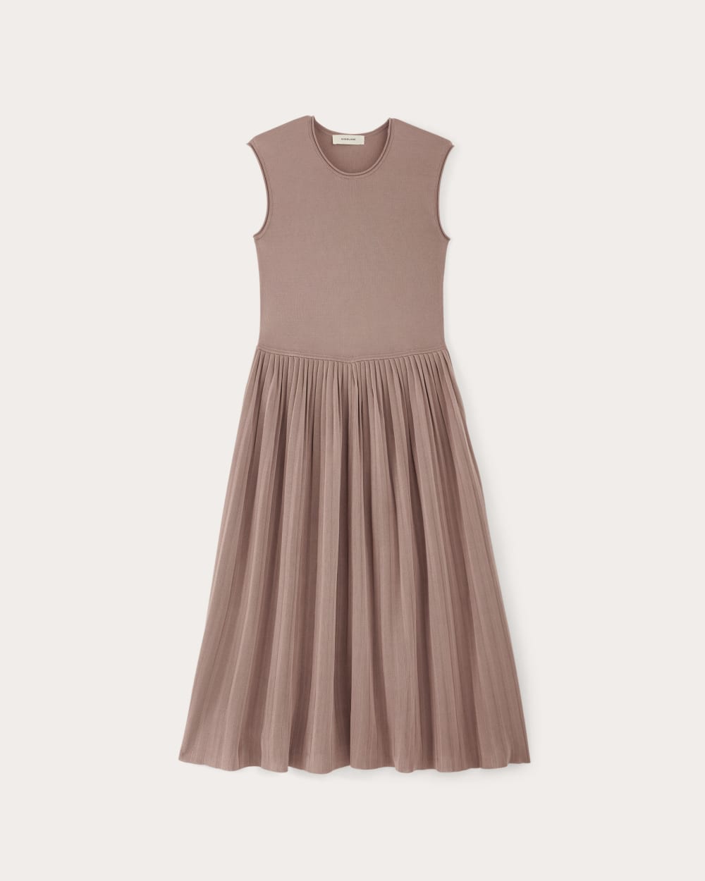 The Knit Pleated Dress | Dusty Rose - Image 2