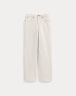 Alternative view of The Column Jean | Calico Ecru | 31 Inseam
