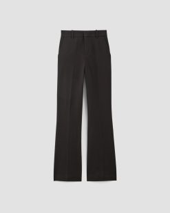 Alternative view of The Bi-Stretch Flare Pant | Black