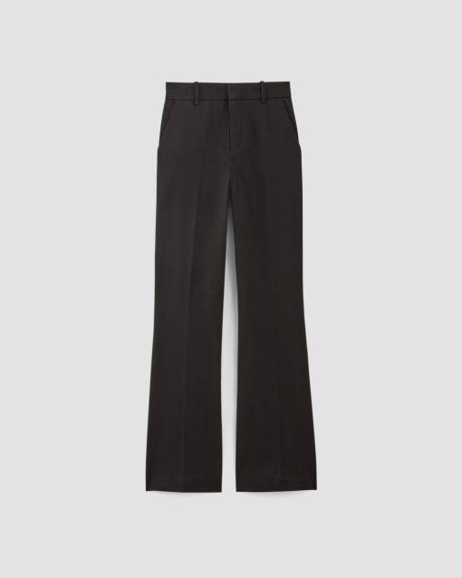Alternative view of The Bi-Stretch Flare Pant | Black