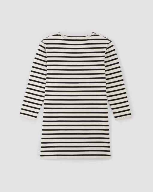 Alternative view of The Mariner Dress | Bone / Black