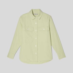 Alternative view of The Classic Cotton Flannel Shirt | Seafoam Green