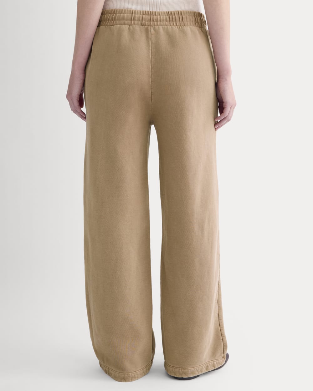 Everlane x The Laufey Foundation Wide-Leg Sweatpant | Weathered Clay - Image 5