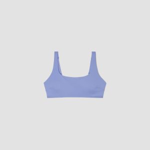 Alternative view of The Square-Neck Bikini Top | Cornflower Blue