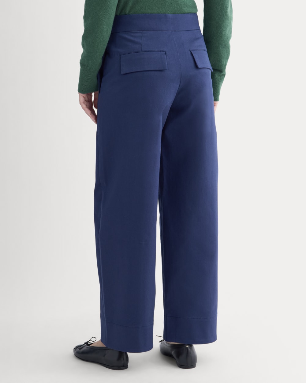 Seamed Balloon Pant | Navy - Image 5
