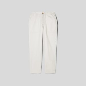 Alternative view of The Organic Cotton Herringbone Pant | Bone