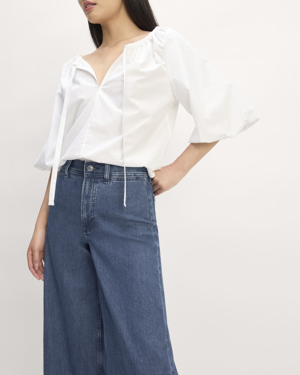 The Mariner Cropped Jean | Ocean Blue - Image 4