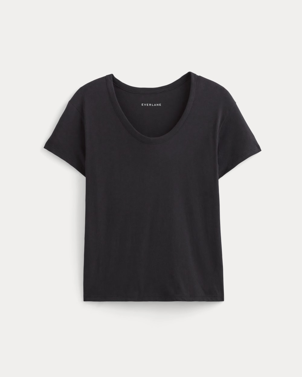 The Air Scoop-Neck Tee | Black - Image 2