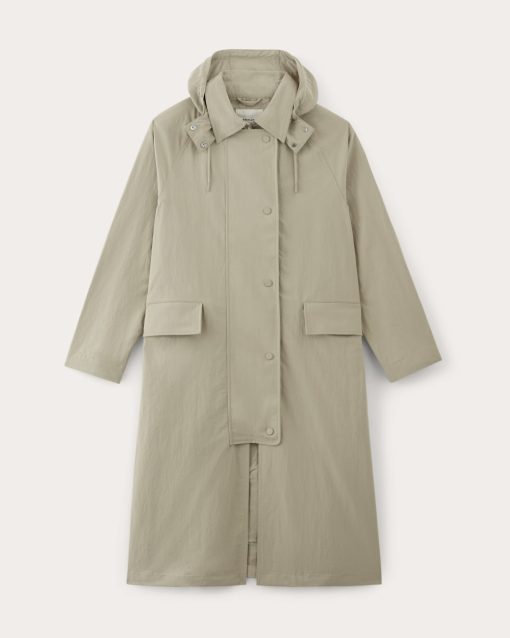 Alternative view of The Oversized Anorak | Trench Coat Khaki