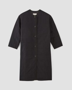 Alternative view of The ReNew Quilted Long Liner | Black