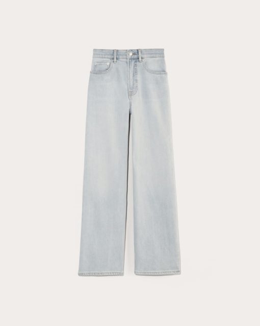 Alternative view of The Way-High® Sailor Jean | Fog | 27.5 Inseam