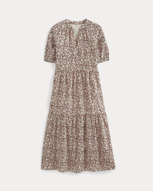 Alternative view of The Farmers Market Dress | Natural / Rose Dusk Floral