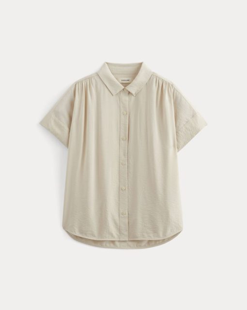Alternative view of The Square Shirt in SoftLuxe | Sandshell