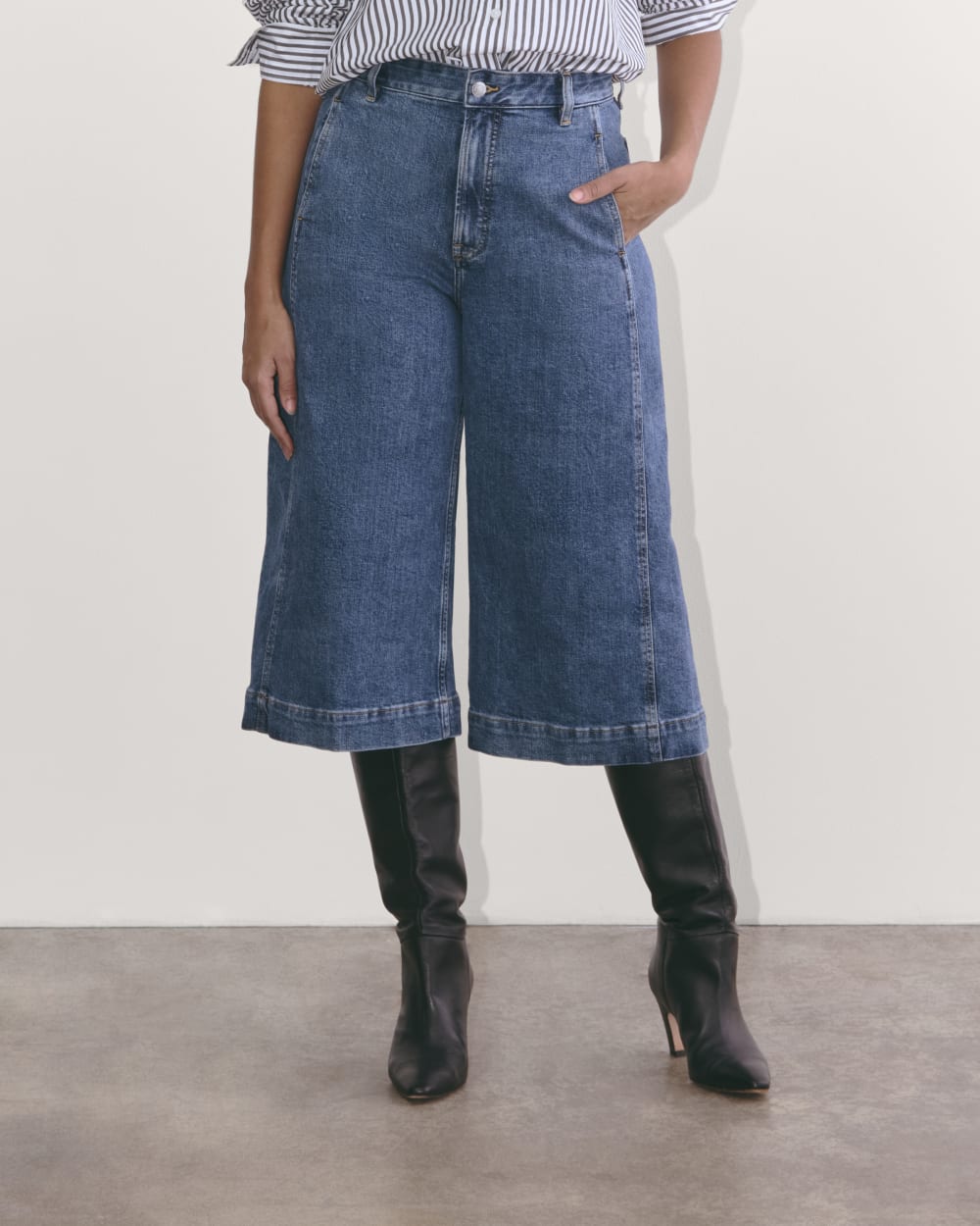 The Denim Culotte | New Blue - Image 3