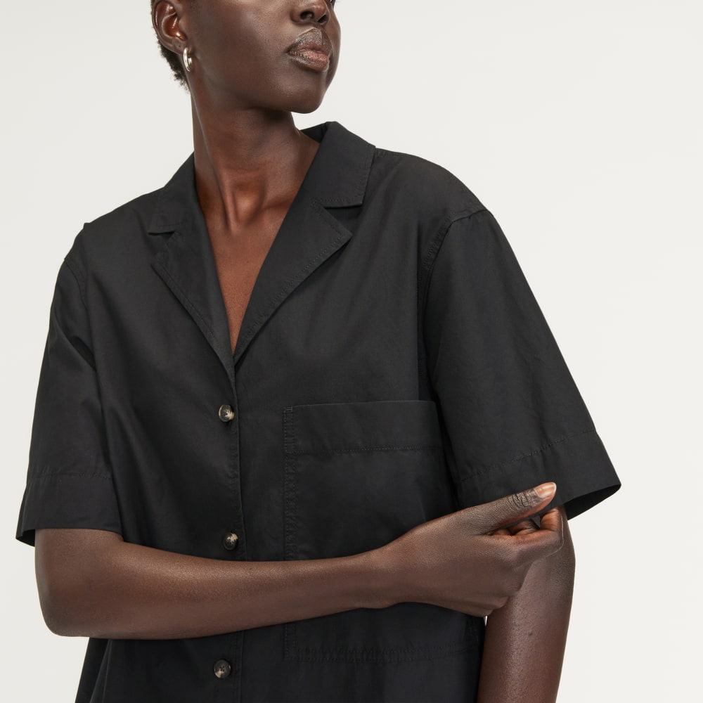 The Poplin Shirt | Black - Image 4