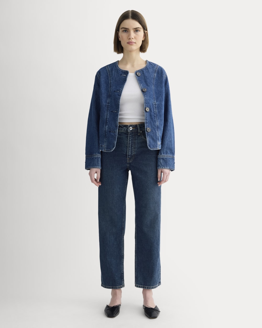 The Way-High® Jean 2.0 | Dark Indigo | 27.5 Inseam