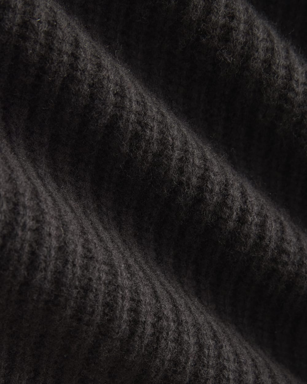 The Half-Zip Sweater in Luxe Merino | Black - Image 6