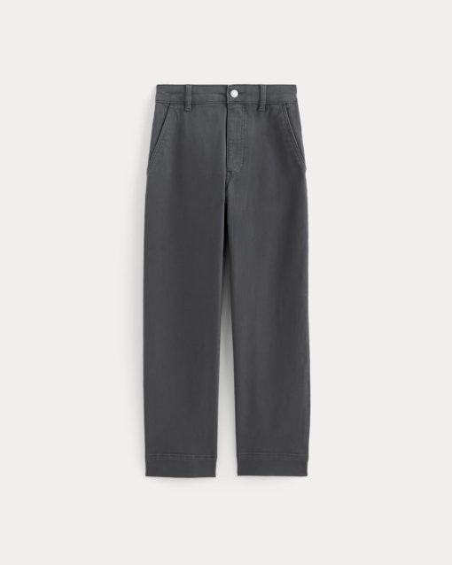 Alternative view of The Utility Straight-Leg Pant | Graphite | 26.5 Inseam