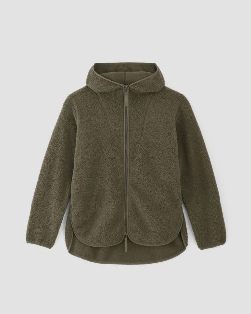 Alternative view of The ReNew Fleece Full-Zip Hoodie | Kalamata