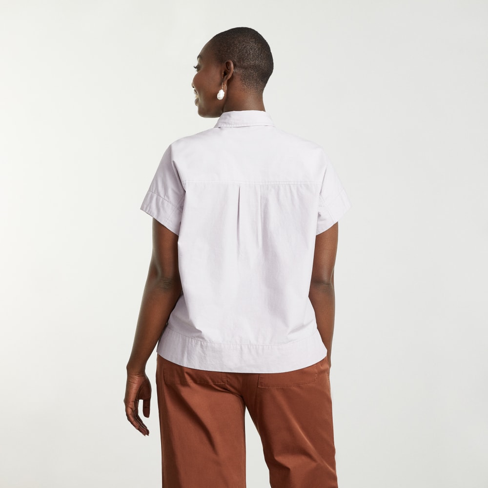 The Short-Sleeve Box Shirt | Dusty Lavender - Image 5