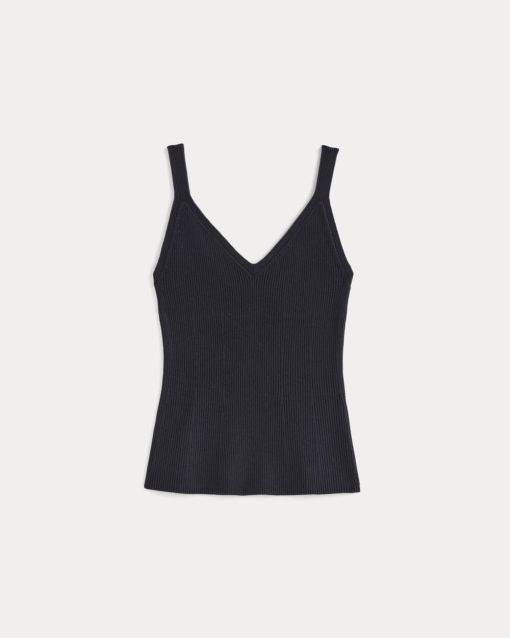 Alternative view of The Fine Knit Cami | Navy