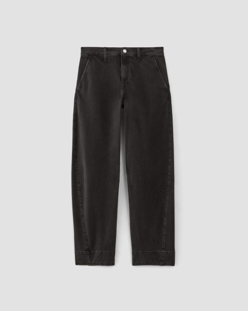 Alternative view of The Summer Barrel Jean | Ash Black