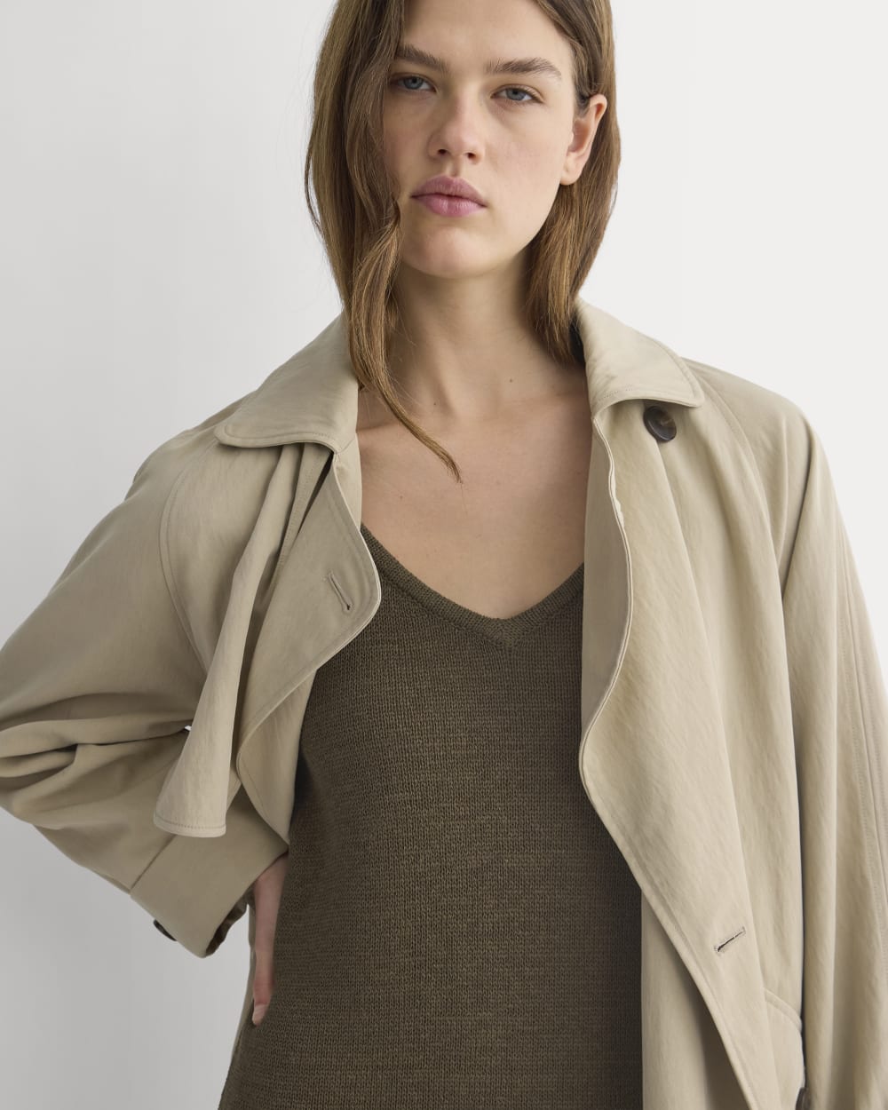 Sweater Racerback Midi Dress | Beech - Image 4