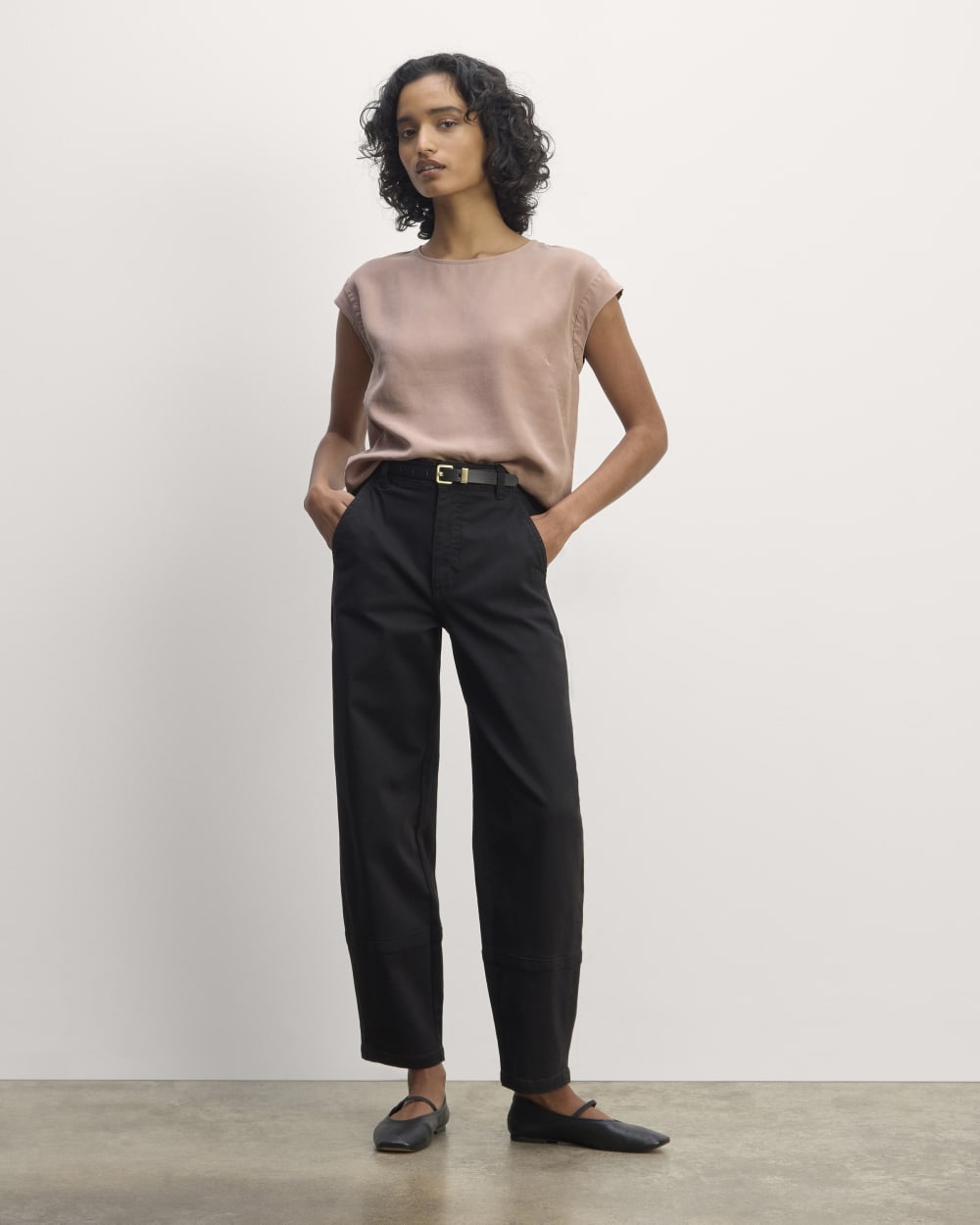 The Muscle Top in Butterlite | Dusty Rose - Image 3