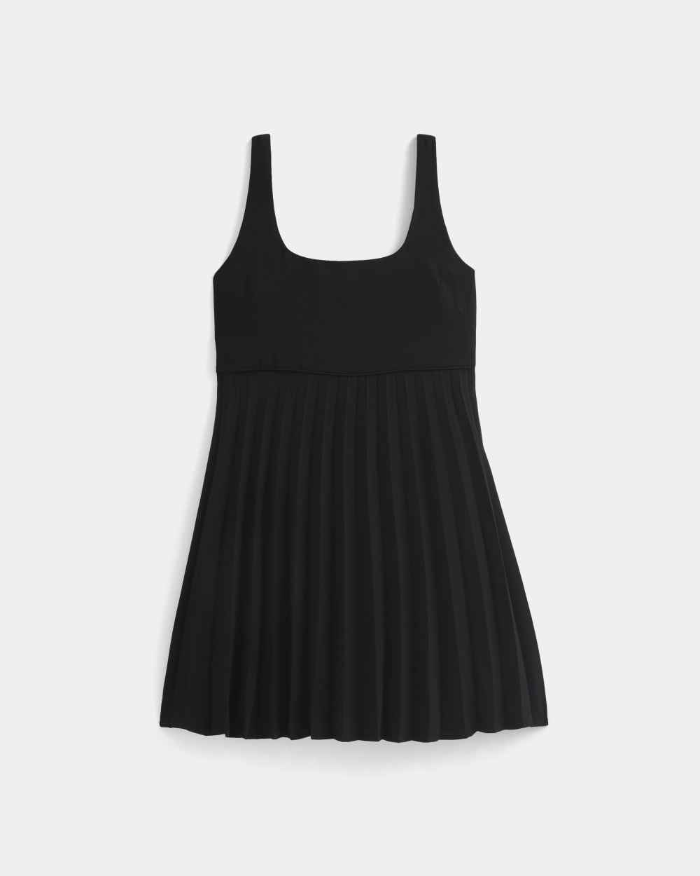 Drapey Crepe Mini Dress | Black - Image 2