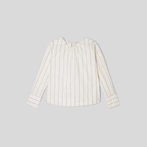 Alternative view of The Poplin Breeze Shirt | Black / Canvas Tan
