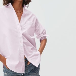 Alternative view of The Must-Have Oxford Shirt | Pale Pink