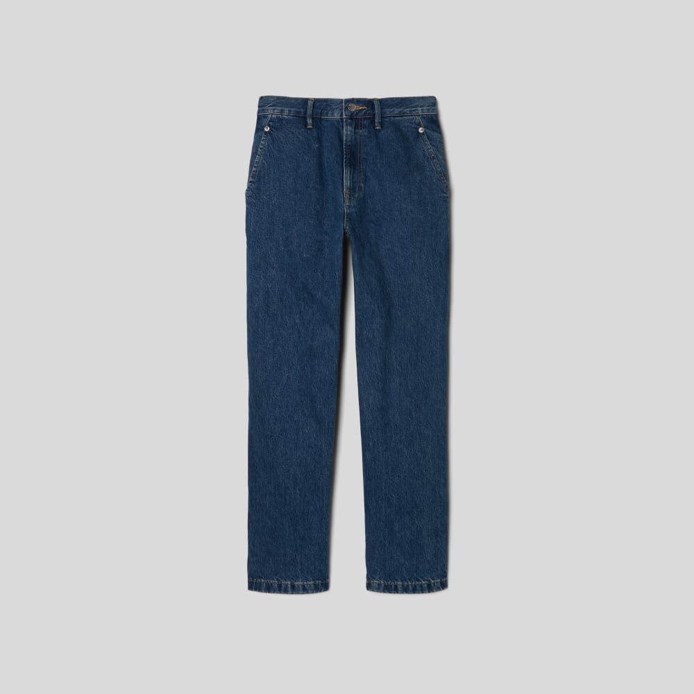 The Cinch Back Utility Jean | Vibrant Blue - Image 2